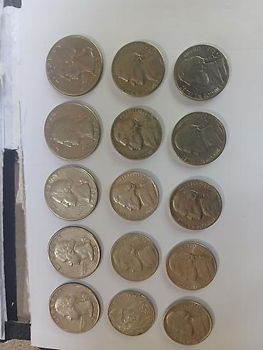 kohnə 1 dollar: Məhsul: AMERİKA MONETLƏRİ. 5 ƏDƏD ""QUARTER DOLLAR"" 10 ƏDƏD ABŞ — 1