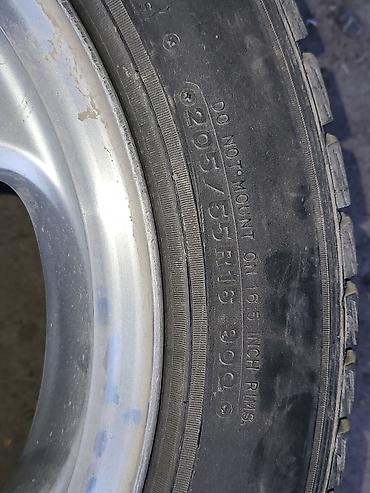 авто кран: Комплект зимних колёс на дисках - Размер шин: 205/55 R16 (маркировка — 2