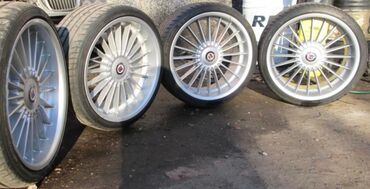 r20 bmw: Литые Диски R 20 BMW, Комплект, отверстий - 5, Б/у