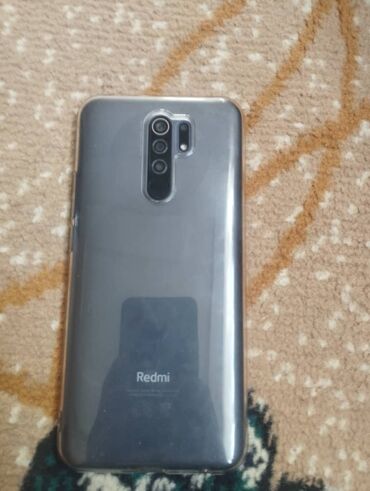 чехлы на редми нот 10: Redmi, Redmi 9, Колдонулган, 64 ГБ, түсү - Кара, 1 SIM