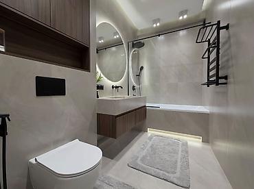 Продажа квартир: 3 комнаты, 122 м², Асанбай мкр Элитка, 9 этаж, Дизайнерский ремонт — 9