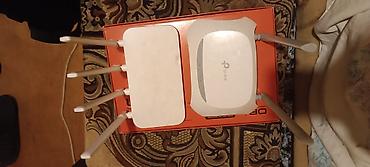 mi router: İki ədəd Wi‑Fi router dəsti 1) TP-Link TL-WR840N - 2.4 GHz 802.11n — 5