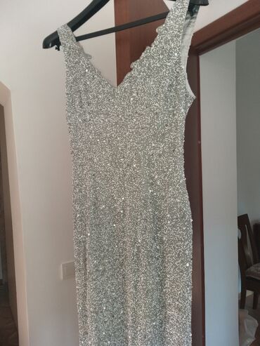 платье 46: Вечернее платье, Длинная модель, 3XL (EU 46), 4XL (EU 48)