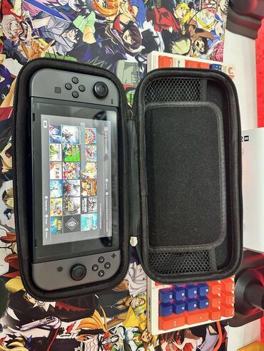 çant: Tecili. Nintendo switch v2. Konsol ela veziyyetdedir. Korpusunda reng