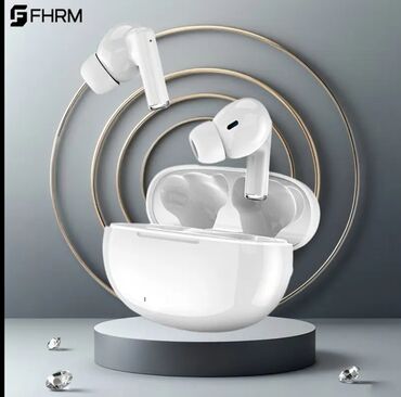 qaçış aparatı 2ci el: ENDİRİMDE Yeni Airpods pro j20 ag rengde ses effektli gozel gorunuslu
