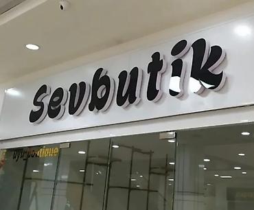 Reklam lövhələri: Xüsusi vitrin və fasad üçün hazırlanmış reklam lövhələri və işıqlı — 12