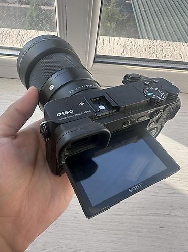 оригинал шнур: SONY a6500 в идеальном состоянии Обьектив Sigma 30mm 1.4 Пробег около — 2