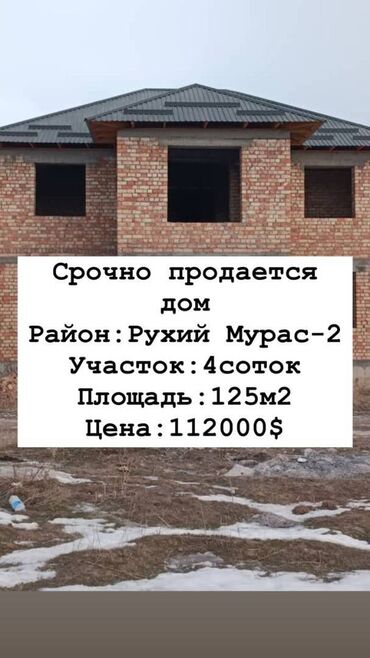 Продажа домов: Дом, 125 м², 5 комнат, Агентство недвижимости, ПСО (под самоотделку)