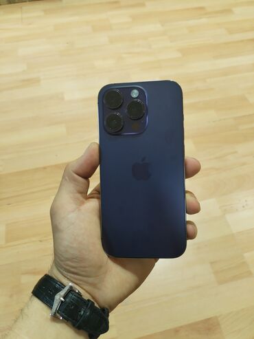 ayfon 7s: IPhone 14 Pro, 128 GB, Deep Purple, Face ID