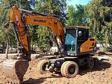 бу миксер: Экскаватор, Hyundai, 2018 г., Колесный — 5