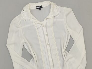 jedwabna bluzki koszulowe: Blouse, S (EU 36), condition - Perfect