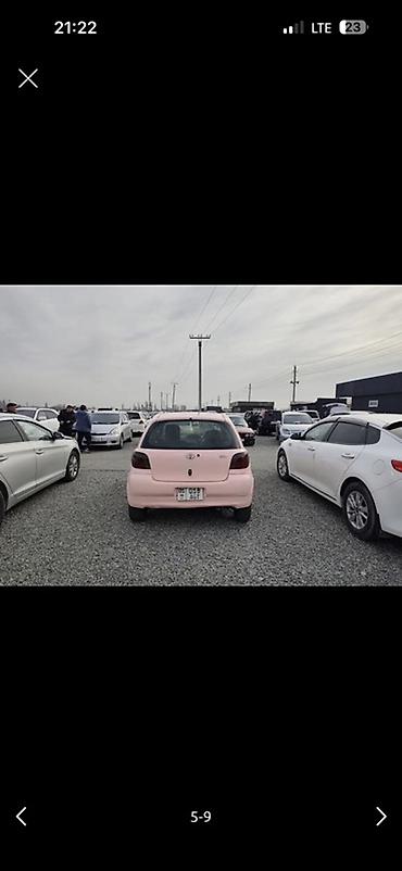 бампер vitz: Toyota Vitz: 2001 г., Автомат, Бензин, Хэтчбэк — 3