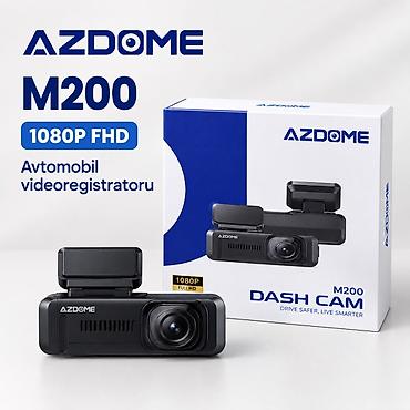 Videoreqistratorlar: AZDOME M200 avtomobil videoregistratoru - Görüntü keyfiyyəti: 1080P — 1