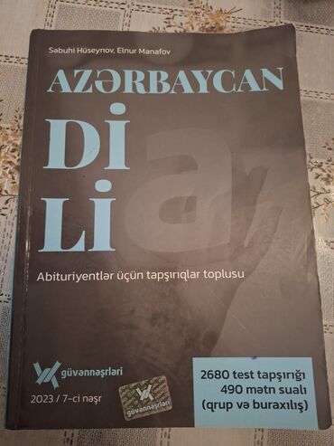 Azərbaycan dili güvən içi təmizdir cavabları cırılıb qiymət 7 manat