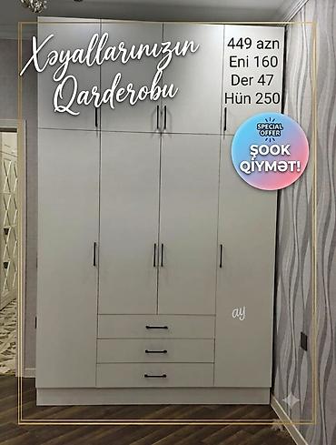 rahat mebel: Xəyalınızdakı qarderob – praktik və geniş saxlamaya malik, müasir — 1