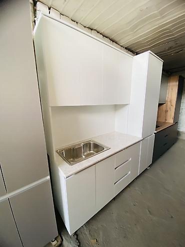 silver kitchen: Кухонные гарнитуры в современном минималистичном стиле. Ширина 2 м — 4