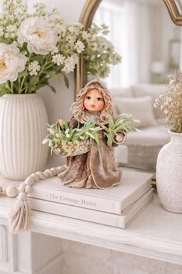 Другой декор и предметы интерьера: Сувенир, фигурка,подвеска Лесная хранительница подснежников Лесная — 8