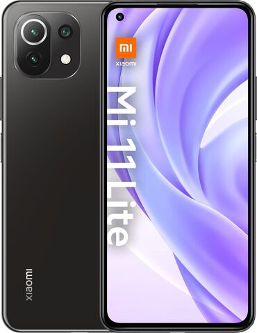 Xiaomi, Mi 11 Lite, Колдонулган, 128 ГБ, түсү - Кара, 1 SIM