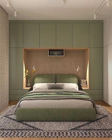 Кухонные гарнитуры: Кухонный гарнитур, цвет - Серый, МДФ — 4