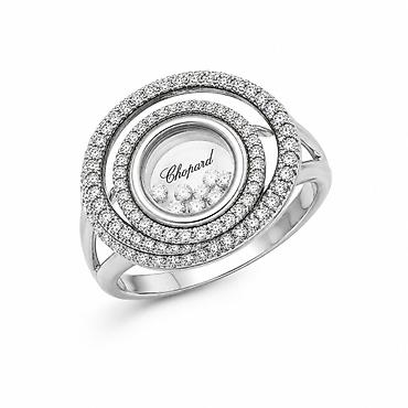 для медалей: Кольцо «Chopard Sparkle» из серебра 925 Категория: кольца Город — 1