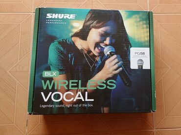 Musiqi alətləri: Yeni Simsiz (Bluetooth) Mikrofon Shure