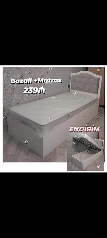 alt ust kravat: Yeni, Təknəfərlik çarpayı, Bazalı, Matras ilə, Siyirməsiz — 1