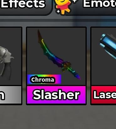 фронтальный нож: Продам нож SLASHER (игра traitor vs sherrif в роблоксе) со скином — 2