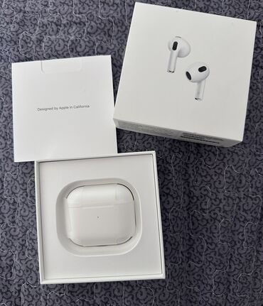 Другие аксессуары для мобильных телефонов: AirPods 3 поколения оригинал
Со шнуром в коробке и сертификатом