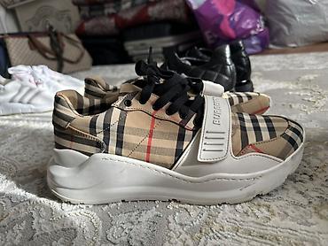 garmin instinct 3: Кроссовки Burberry с фирменным клетчатым принтом Vintage Check.41 — 3