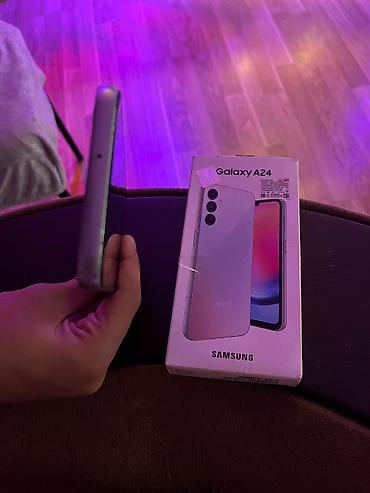 samsung tv ikinci el: Samsung Galaxy A24 4G, 128 GB, rəng - Gümüşü, Barmaq izi — 7