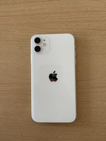 iphone 11 arxalıq: IPhone 11, 128 GB, Ağ, Face ID