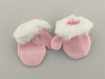 czapka dla niemowlaka zimowa: Rękawiczki, 14 cm, stan - Idealny