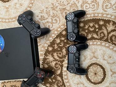 sony playstation 4 pro бишкек: Игровая консоль Sony PlayStation 4 Slim на 1 tb В хорошем состоянии в — 3