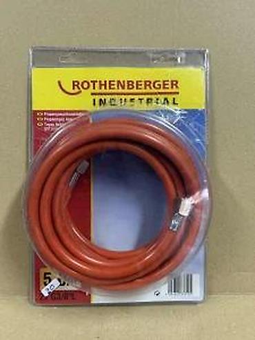Ostali pribor i dodaci za alate: Rothenberger Industrial crevo za propan – 5 m - Fleksibilno crevo za — 9