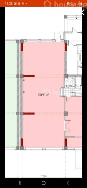 Продажа квартир: Продаю помещение в районе Тыналиева/Ахунбаева, площадь 111м2. Первый
