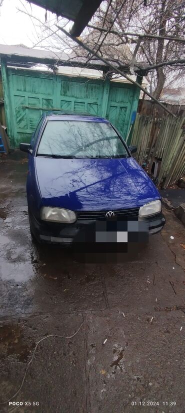 обмен на гольф: Volkswagen Golf: 1993 г., 1.6 л, Механика, Бензин, Хэтчбэк