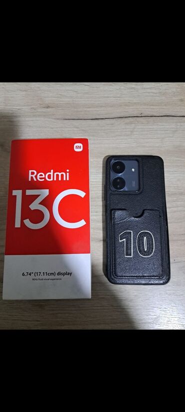 Xiaomi: Xiaomi Redmi 13C, 256 GB, rəng - Göy, 
 Sensor, Barmaq izi, İki sim kartlı