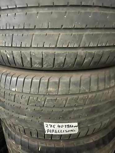 шины 27540 r20: Шины 275 / 40 / R 20, Лето, Б/у, Пара, Pirelli — 1