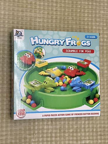 нарды с рыбками: Настольная игра Hungry Frogs (Scramble for Peas) - Динамичная — 2