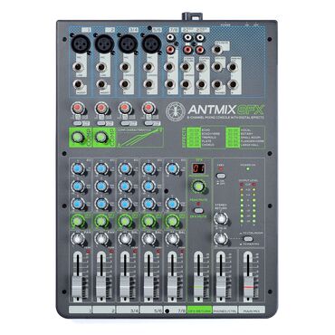 продаю миксир: ANTMIX 8 — это компактный и удобный 8-канальный аналоговый микшер от