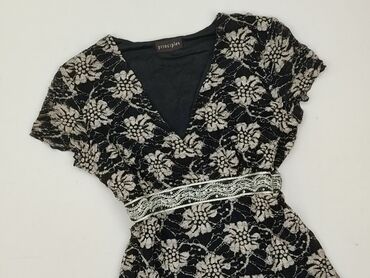 czarne bluzki z piórami: Principles, Women's blouse, size L (EU 40)