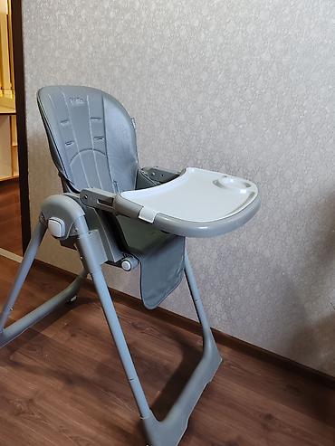 Kidilo uşaq yemək stulu - Rəng: boz - Rahat, yumşaq oturacaq və bel lalafo.az -da — 2 Kidilo uşaq yemək stulu - Rəng: boz - Rahat, yumşaq oturacaq və bel — 2