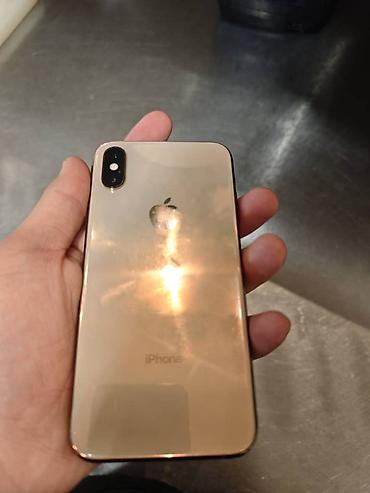 iphone xc: IPhone Xs, Б/у, 64 ГБ, Золотой, 100 % — 1