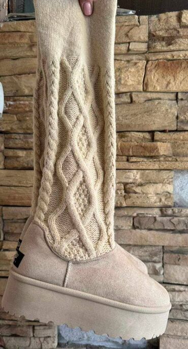 Ugg obuća: Ugg čizmice sa dugačkom čarapom NOVO Novo Brojevi 36 do 41 fb Moja — 2