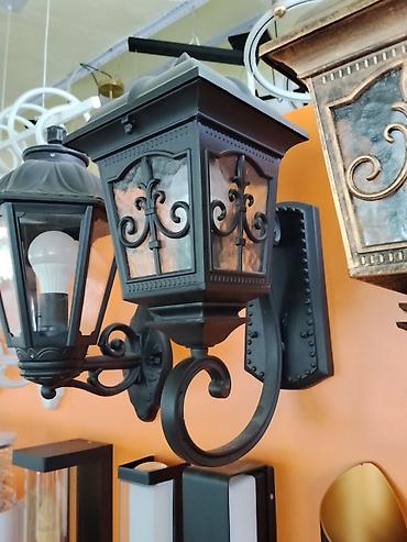 study lamp: Настенный уличный светильник в классическом стиле. - Тип: бра для — 1