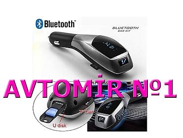 mp3 fm modulator: X5 Bluetooth, FM-modulator, transmitter, USB, SD ÜNVAN: Atatürk — 1