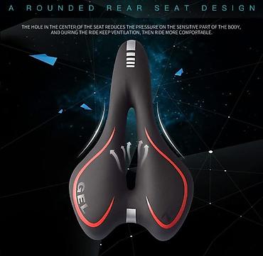 Велозапчасти: Брендовое мягкое гелевое Седло / Сиденье велосипедное. Фирменное от — 4