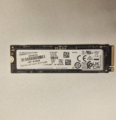ddr4 4gb ram: Внутренний Накопитель SSD Samsung, 512 ГБ, M.2, Б/у