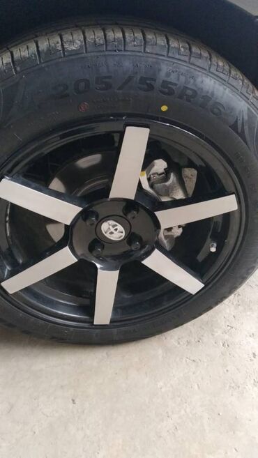 kredite motosiklet: Yeni Disk təkər Toyota 205 / 55 / R 16, 4 Boltlu