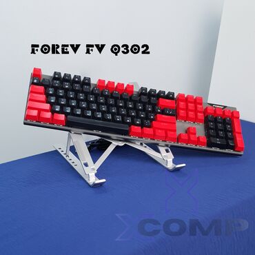 Клавиатуры: Продаю Механическую клавиатуру FOREV Q302 На черных свичах Расцветка